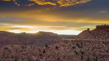Kanab, Utah'in Utah dağ manzaralarına yakınındaki