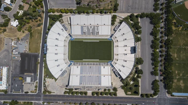 Levell Edwards Stadion Een Openlucht Atletische Stadion Provo Utah Campus — Stockfoto