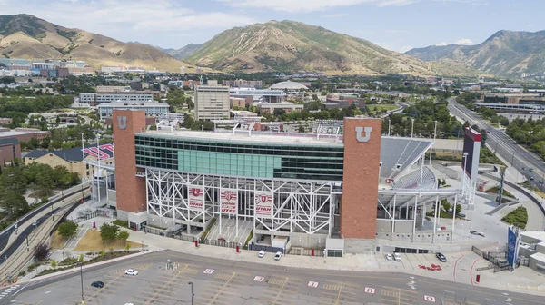 RiceEccles Stadium is an outdoor college football stadium in the western United States, located on the campus of the University of Utah in Salt Lake City, Utah. It is the home field of the Utah Utes of the Pac 12 Conference.