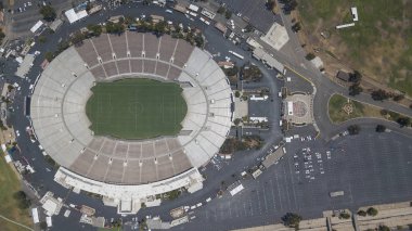 26 Temmuz 2018 - Pasadena, Kaliforniya, ABD: Rose Bowl ABD Açık atletizm stadyumu Los Angeles kuzeydoğu bir banliyösünde Pasadena, Kaliforniya'da bulunan. 
