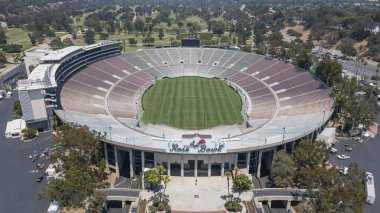 July 26, 2018 - Pasadena, California, USA: The Rose Bowl is a United States outdoor athletic stadium, located in Pasadena, California, a northeast suburb of Los Angeles.  clipart