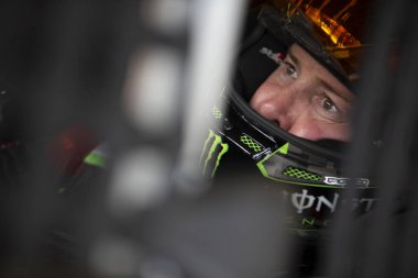 21 Temmuz 2018 - Loudon, New Hampshire, ABD: Kurt Busch (41) alır Foxwoods Resort Casino 301 New Hampshire Motor Speedway Loudon, New Hampshire, çalışmaya hazır.