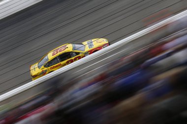 22 Temmuz 2018 - Loudon, New Hampshire, ABD: Joey Logano (22) savaşlar sırasında Foxwoods Resort Casino 301 New Hampshire Motor Speedway, pozisyon Loudon, New Hampshire için.