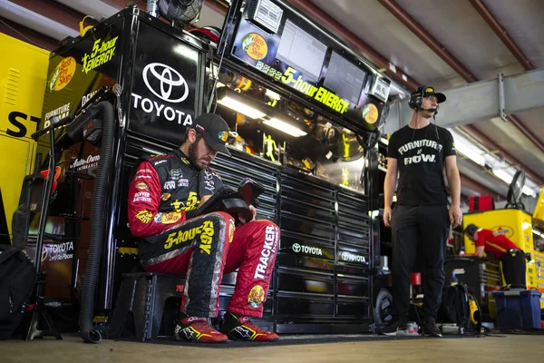 Julio 2018 Loudon New Hampshire Estados Unidos Martin Truex Prepara — Foto de Stock