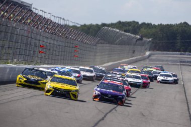 29 Temmuz 2018 - uzun gölet, Pennsylvania, ABD: Monster enerji Nascar Cup Serisi takım almak uzun gölet, Pennsylvania Pocono Raceway, kaz açık havada 400 için izlemek için.