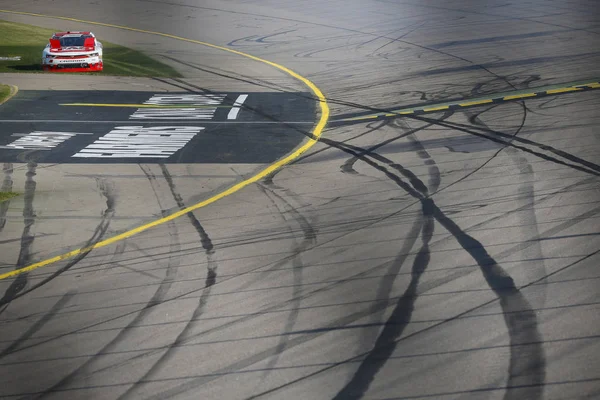 July 2018 Newton Iowa Usa John Hunter Nemechek Spins Infield — Stock Photo, Image