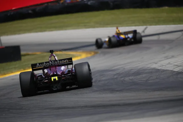 Julho 2018 Lexington Ohio Eua Robert Wickens Canadá Vai Para — Fotografia de Stock