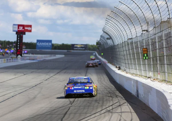 Julho 2018 Long Pond Pennsylvania Usa Kyle Busch Corre Através — Fotografia de Stock