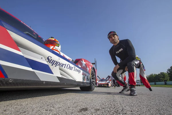 Agosto 2018 Elkhart Lake Eua Whelen Engineering Racing Cadillac Dpi — Fotografia de Stock