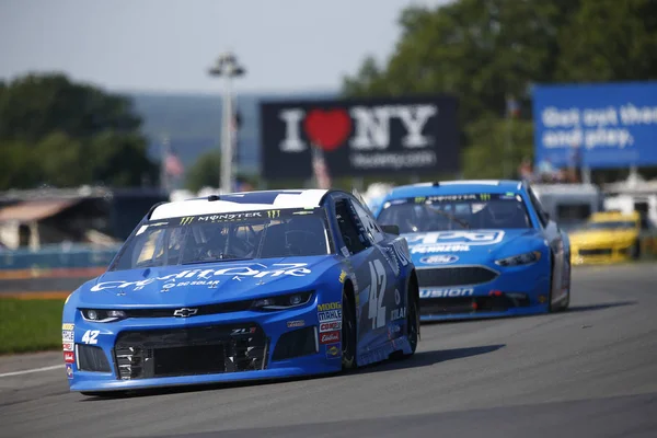 August 2018 Watkins Glen New York Usa Kyle Larson Kämpft — Stockfoto