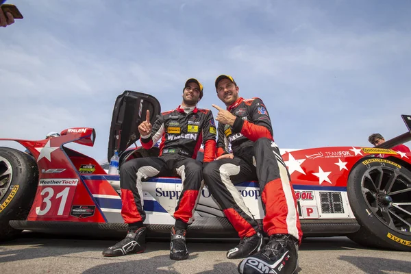 Agosto 2018 Elkhart Lake Eua Série Imsa Weathertech Sportscar Championship — Fotografia de Stock