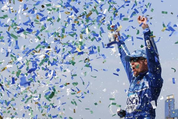 August 2018 Brooklyn Michigan Usa Kevin Harvick Wins Consumers Energy — Stock Photo, Image