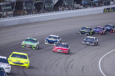 12 Ağustos 2018 - Brooklyn, Michigan, ABD: Kurt Busch (41) yarışları tüketicilerin enerji 400 Michigan International Speedway Brooklyn, Michigan, dört fırsatta sahadan aracılığıyla.