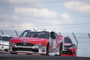11 Ağustos 2018 - Lexington, Ohio, Amerika Birleşik Devletleri: Ryan Reed (16) yarışları Rock N Roll tekila 170 Lexington, Ohio orta Ohio spor araba sahasında sırasında turn off.