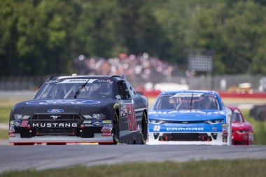 11 Ağustos 2018 - Lexington, Ohio, Amerika Birleşik Devletleri: Chase Briscoe (60) yarışları Rock N Roll tekila 170 Lexington, Ohio orta Ohio spor araba sahasında sırasında turn off.