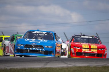 11 Ağustos 2018 - Lexington, Ohio, Amerika Birleşik Devletleri: Austin Cindric (22) yarışları Rock N Roll tekila 170 Lexington, Ohio orta Ohio spor araba sahasında sırasında turn off.