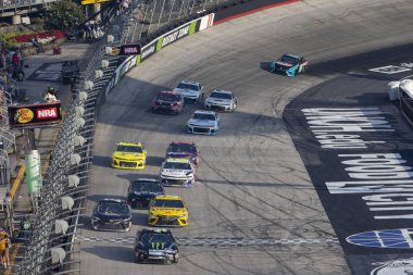18 Ağustos 2018 - Bristol, Tennessee, ABD: Kurt Busch (41) yarışları sırasında Bass Pro dükkan Nra gece yarışı Bristol Motor Speedway Bristol, Tennessee, sıra dışı.