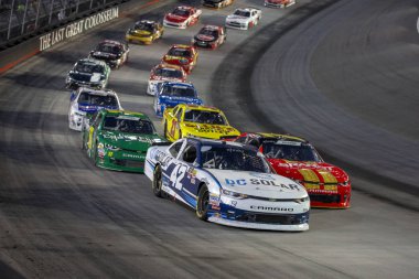 17 Ağustos 2018 - uzun gölet, Pennsylvania, ABD: Justin işaretleri (42) yarışları fırsatta dört kaz açık havada 400 uzun gölet, Pennsylvania Pocono Raceway sahadan aracılığıyla.