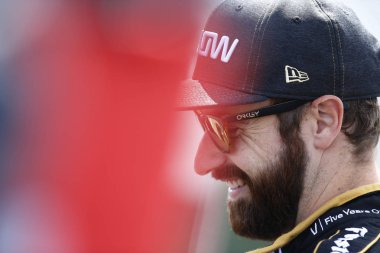 18 Ağustos 2018 - uzun gölet, Pennsylvania, ABD: Kanada almak için Abc tedarik 500'uzun gölet, Pennsylvania Pocono Raceway de izlemek James Hinchcliffe (5).