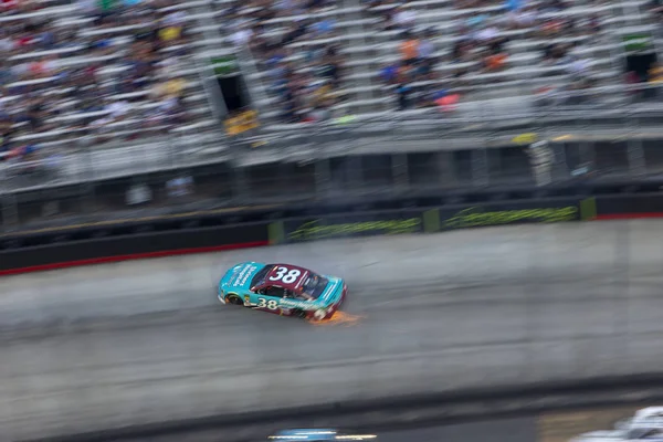 Agosto 2018 Bristol Tennessee Estados Unidos David Ragan Destrói Estiramento — Fotografia de Stock