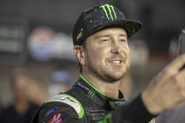 Augusti 2018 Bristol Tennessee Usa Kurt Busch Firar Sin Seger — Stockfoto