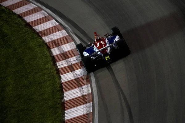 25 Ağustos 2018 - Madison, Illinois, ABD: Brezilya savaşlarından konum-n Bommarito Otomotiv grubu 500 ağ geçidi Motorsports Park Madison, Illinois Matheus Leist (4).