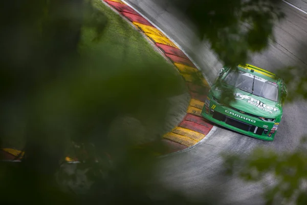 Augusti 2018 Elkhart Lake Usa Ryan Truex Praxis För Den — Stockfoto