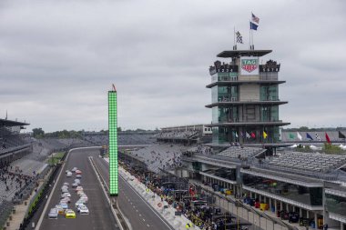 11 Eylül 2018 - Indianapolis, Indiana, ABD: Nascar Xfinity serisi takım almak Indianapolis Motor Speedway Indianapolis, Indiana, Lilly diyabet 250 için izlemek için.