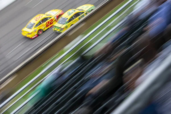 September 2018 Indianapolis Indiana Usa Ricky Stenhouse Races Front Stretch — стоковое фото