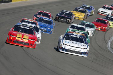 15 Eylül 2018 - Las Vegas, Nevada, ABD: Justin Allgaier (7) yarışları Dc güneş 300 Las Vegas, Nevada Las Vegas Motor Speedway, dört fırsatta aracılığıyla.
