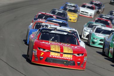 15 Eylül 2018 - Las Vegas, Nevada, ABD: Justin Allgaier (7) yarışları Dc güneş 300 Las Vegas, Nevada Las Vegas Motor Speedway, dört fırsatta aracılığıyla.