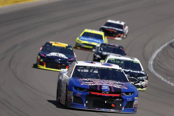 16 Eylül 2018 - Las Vegas, Nevada, ABD: Chris Buescher (37) yarışları Güney noktası 400 Las Vegas, Nevada Las Vegas Motor Speedway, dört fırsatta sahadan aracılığıyla.