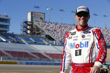 14 Eylül 2018 - Las Vegas, Nevada, ABD: Kevin Harvick (4) asmak dışarı çukur Road, Las Vegas, Nevada Las Vegas Motor Speedway Güney noktası 400 eleme önce.