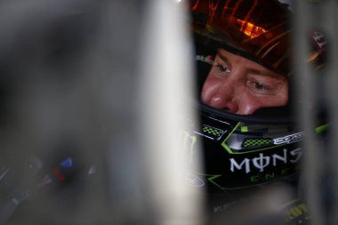 15 Eylül 2018 - Las Vegas, Nevada, ABD: Kurt Busch (41) askıları içine arabasını Güney noktası 400, Las Vegas, Nevada Las Vegas Motor Speedway için uygulamaya.