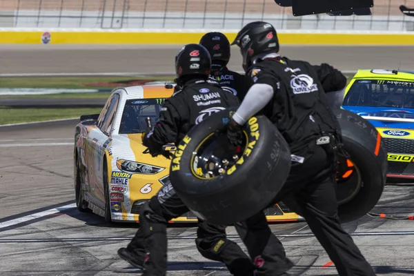 September 2018 Las Vegas Nevada Usa Trevor Bayne Makes Pit — Stock Photo, Image