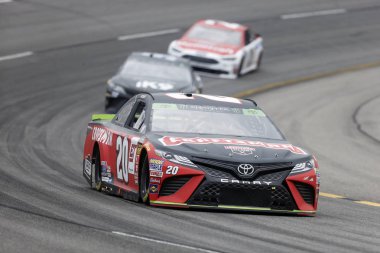 21 Eylül 2018 - Richmond, Virginia, ABD: Erik Jones (20) yarışları sıramda iki uygulamaya federe Oto parçaları 400 Richmond Raceway Richmond, Virginia, kapalı.