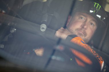 21 Eylül 2018 - Richmond, Virginia, ABD: Kurt Busch (41) alır federe Oto parçaları 400 Richmond Raceway Richmond, Virginia, çalışmaya hazır.