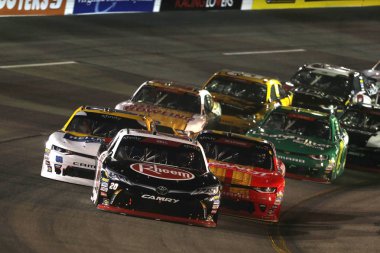21 Eylül 2018 - Richmond, Virginia, ABD: Christopher Bell (20) yarışları gidip Bovling 250 Richmond Raceway Richmond, Virginia, iki seferinde sahadan aracılığıyla.