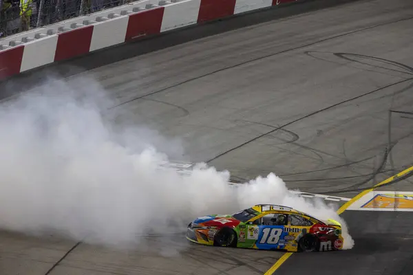 Setembro 2018 Richmond Virginia Eua Kyle Busch Vence Federated Auto — Fotografia de Stock