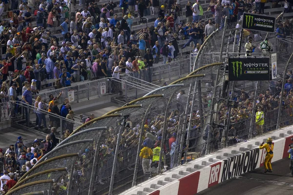 Setembro 2018 Richmond Virginia Eua Kyle Busch Vence Federated Auto — Fotografia de Stock