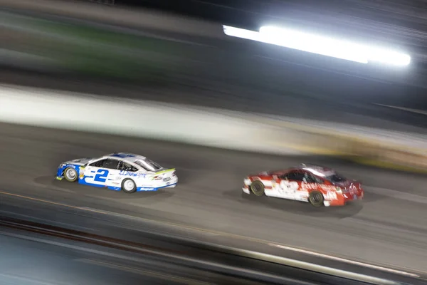 September 2018 Richmond Virginia Usa Brad Keselowski Races Front Stretch — Stock Photo, Image