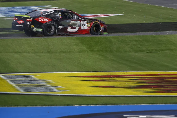 30 Eylül 2018 - Concord, Kuzey Carolina, ABD: Austin Dillon (3) yarışları sırasında Amerika banka Roval 400 Charlotte Motor Speedway Concord, Kuzey Carolina.