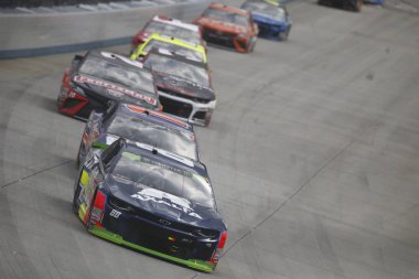 07 Ekim 2018 - Dover, Delaware, Amerika Devletleri: Alex Bowman (88) savaşlar sırasında göz açık havada 400 Dover International Speedway adlı konumda Dover, Delaware için.