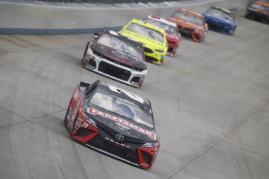 07 Ekim 2018 - Dover, Delaware, Amerika Devletleri: Erik Jones (20) savaşlar sırasında göz açık havada 400 Dover International Speedway adlı konumda Dover, Delaware için.