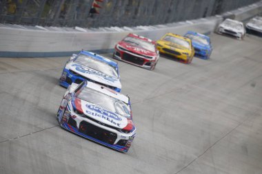 07 Ekim 2018 - Dover, Delaware, Amerika Devletleri: Aj Allmendinger (47) savaşlar sırasında göz açık havada 400 Dover International Speedway adlı konumda Dover, Delaware için.