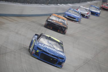 07 Ekim 2018 - Dover, Delaware, Amerika Devletleri: William Byron (24) savaşlar sırasında göz açık havada 400 Dover International Speedway adlı konumda Dover, Delaware için.