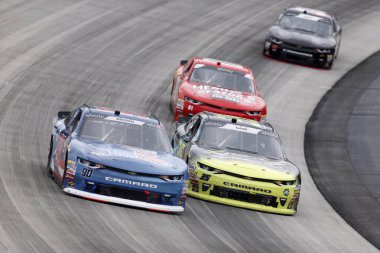 06 Ekim 2018 - Dover, Delaware, Amerika Devletleri: Joey Gase (35) yarışları 200 Bar Harbor'da Dover International Speedway Dover, Delaware'de sahasında aracılığıyla.