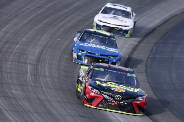 07 Ekim 2018 - Dover, Delaware, Amerika Devletleri: Martin Truex, Jr (78) yarışları kaz açık havada 400 Dover International Speedway Dover, Delaware'de adlı iki seferinde sahadan aracılığıyla.