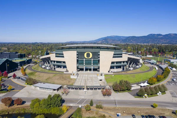 Ekim 2018 Eugene Oregon Abd Autzen Bir Açık Futbol Stadyumu — Stok fotoğraf