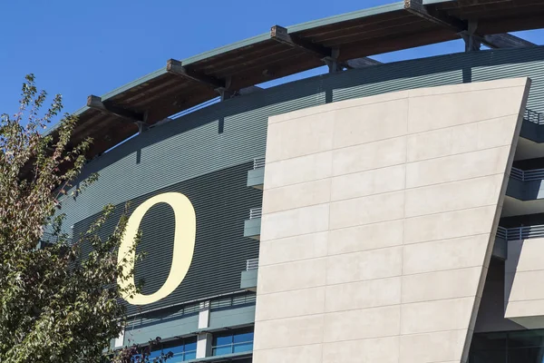 October 2018 Eugene Oregon Usa Autzen Stadium Outdoor Football Stadium — Stock Photo, Image